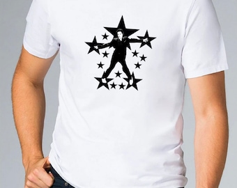 Elvis Presley Stars Design T Shirt