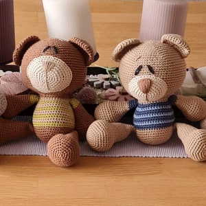 Amigurumi Teddy Bear Soft Toy Baby Toy crochet