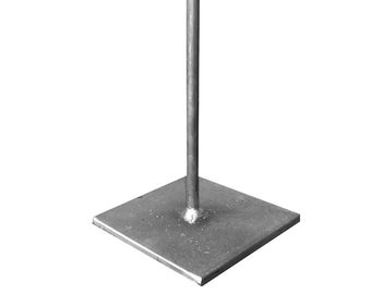 Steel Base 100x100 mm Stone Statue