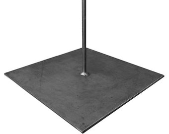 350mm base steel plinth