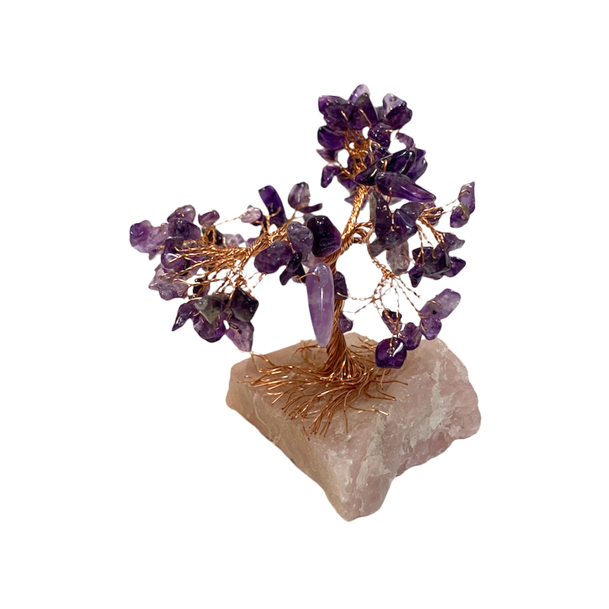 Arbre de Vie Quartz Rose Améthyste