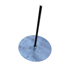 Round Steel Base Diameter 200 mm Sculpture