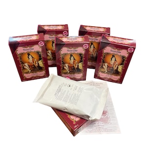 6 scatole da 100 g di henné per capelli ramato Hennecolor