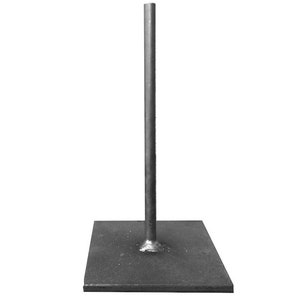 Steel Base 60x60 mm Stone Statue Sculpture