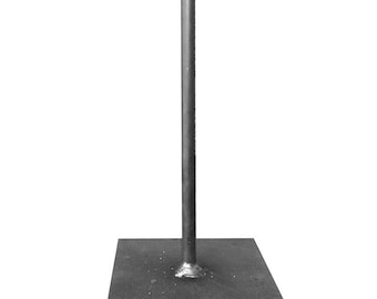 Steel Base 60x60 mm Stone Statue