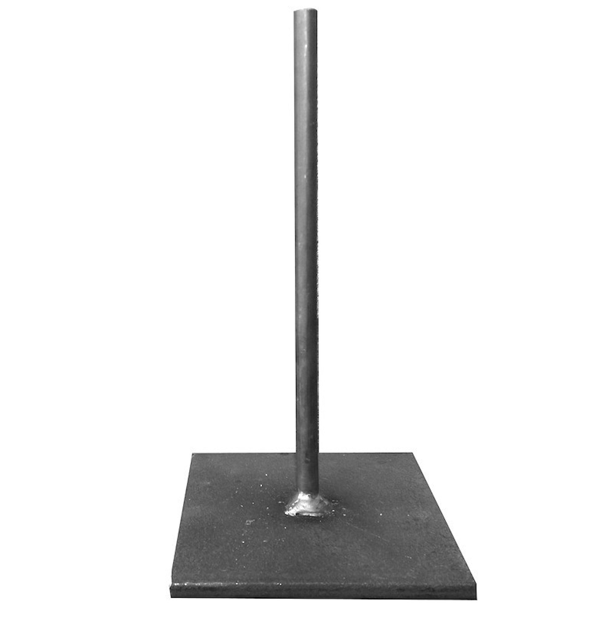 Socle Acier 60x60 mm Statue Pierre