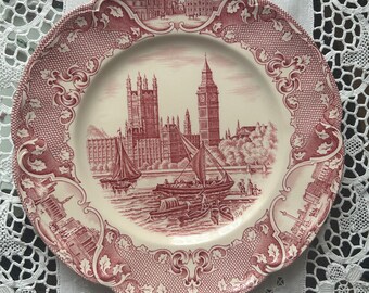 dinner plate , Johnson bros pattern Old London