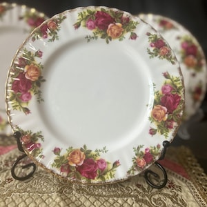 Royal Albert, Old Country Roses plates