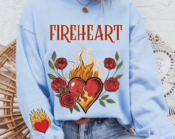 Sudadera Fireheart, suéter To Whatever End, sudadera Throne of Glass, suéter Bookish, sudadera You Do Not Yield