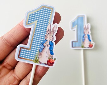 Peter Rabbit Cupcake Toppers, Peter Rabbit Birthday, Peter Rabbit Party, Peter Rabbit Supplies, Peter Rabbit Decoration,