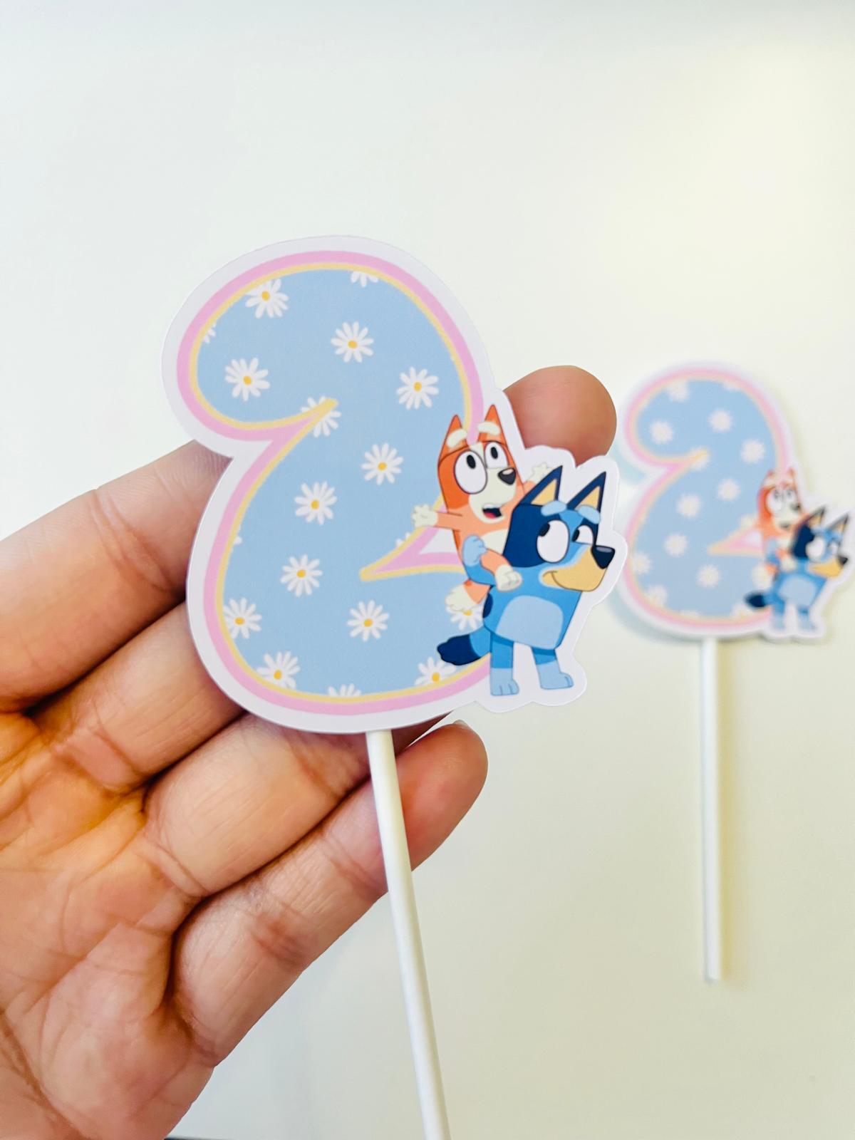 Personalized Number Toppers