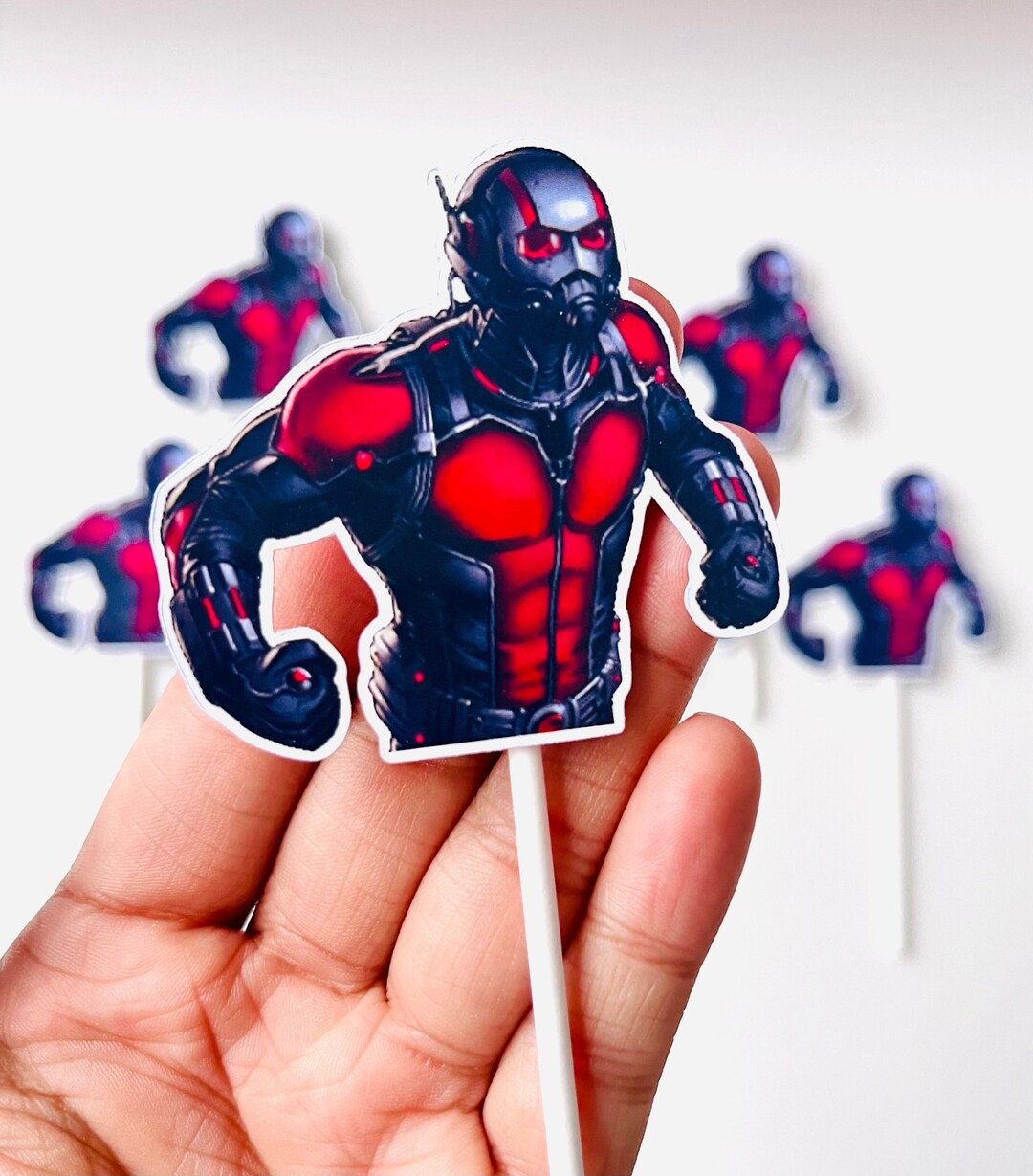 Ant-man Cupcake Toppers - Etsy