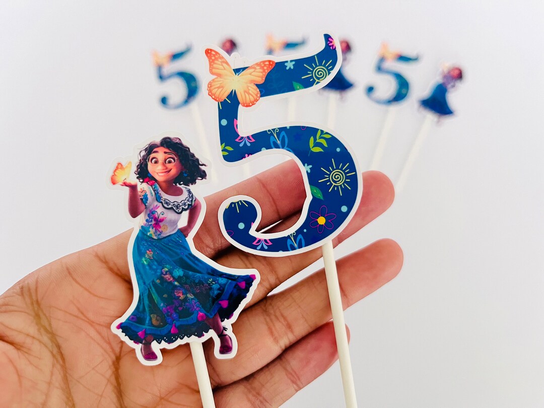 Encanto Cupcake Toppers, Encanto Birthday, Encanto Decoration, Encanto Party, Encanto Supplies