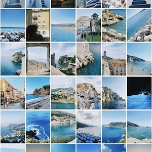 Europe Film Photos Aesthetic Wall Collage Kit | Aesthetic Collage Kit | Greece, France, Croatia, Italy, etc. | Digital Download | 40PCS
