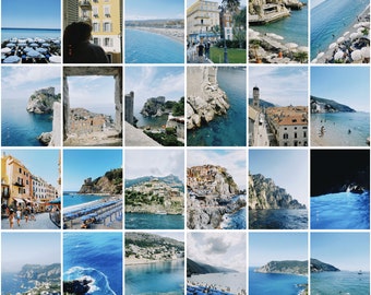 Europe Film Photos Aesthetic Wall Collage Kit | Aesthetic Collage Kit | Greece, France, Croatia, Italy, etc. | Digital Download | 40PCS