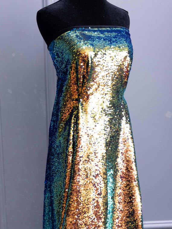 reversible sequin fabric dress Reversible Sequin Dress in Hot Pink