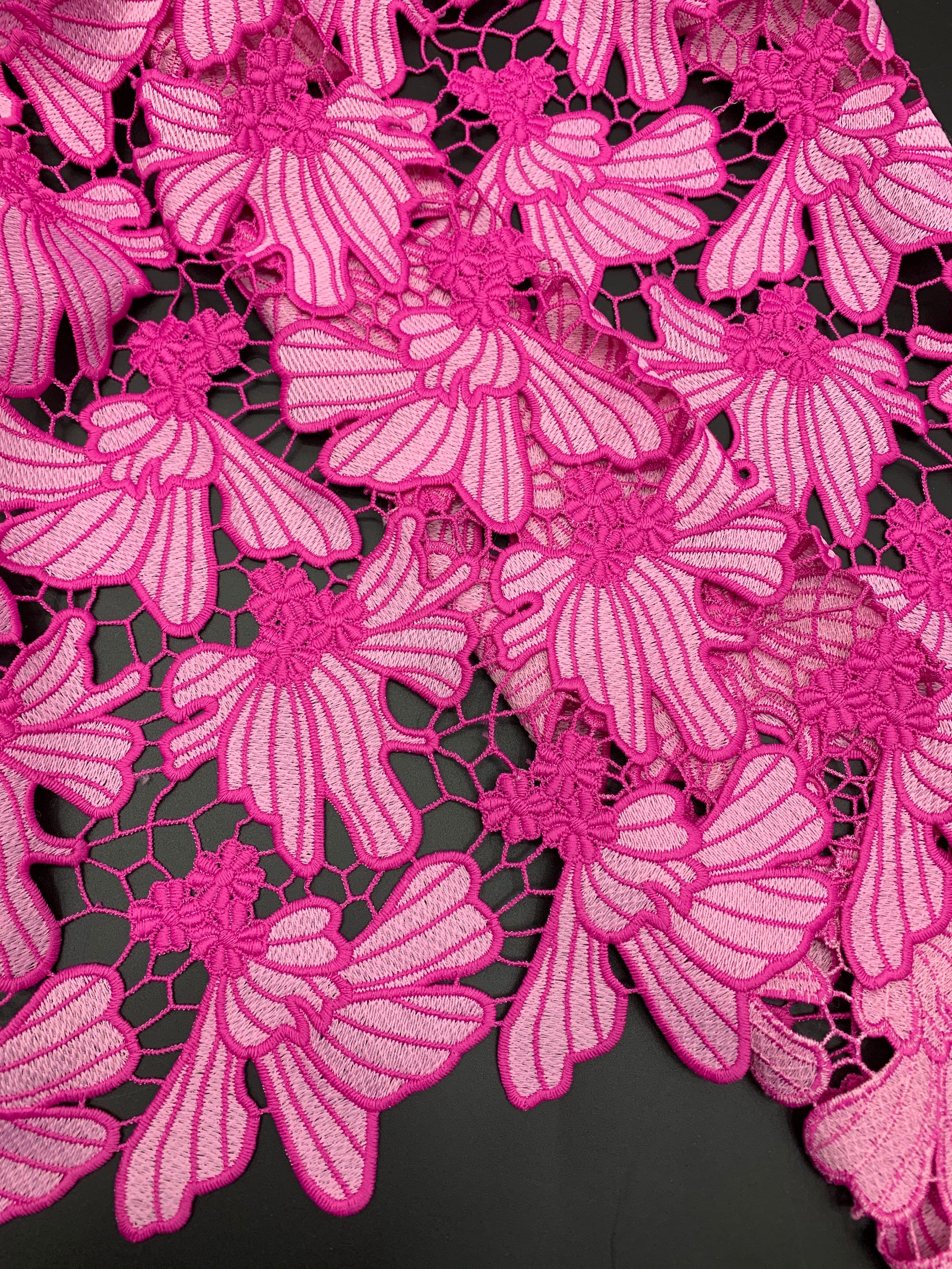 luxury-design-pink-floral-guipure-lace-fabric-for-women-dress-fashion