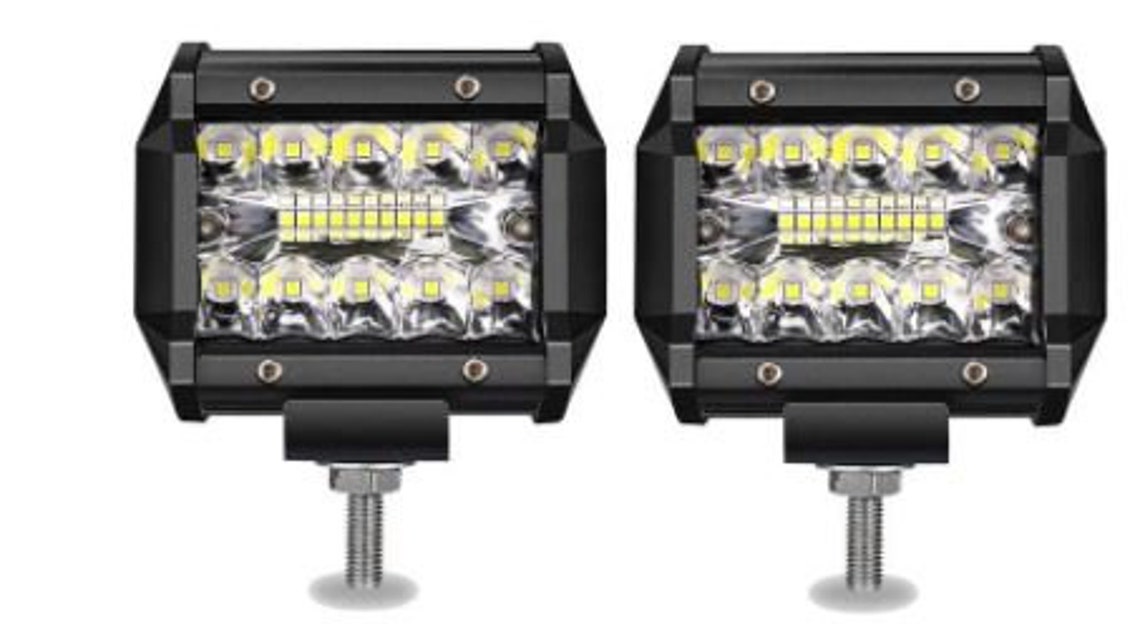 Tractor ROPS Light Mount Bracket Set Etsy