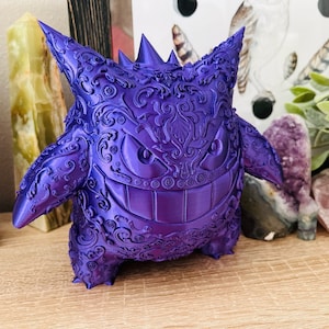 Ornamental Gengar Impreso en 3D en su elección de color