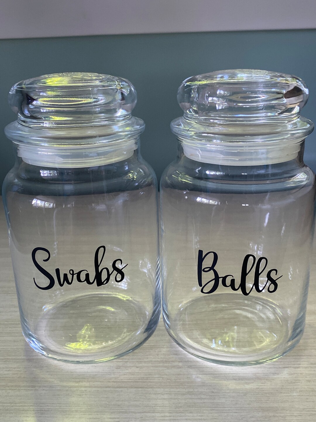 Bathroom Canister Set Etsy