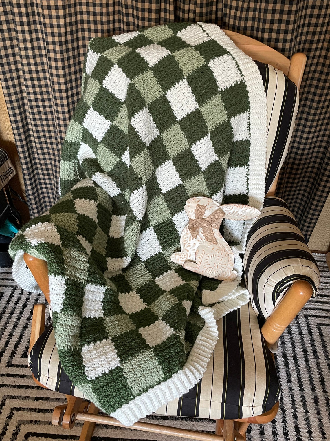 Buffalo Checked Throw - Etsy
