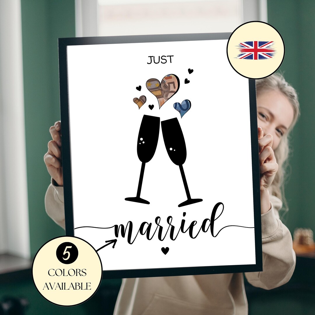 Hochzeit Geldgeschenk DIY Wedding Gift Digitales Produkt Sofort