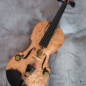 Steampunk violin &quot;The Duke of Diamonds&quot;