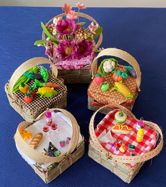 Tutorial woven basket ornament, PDF instant download,  Easter mini basket Instructions, DIY No Sew gift, Handmade holiday present idea