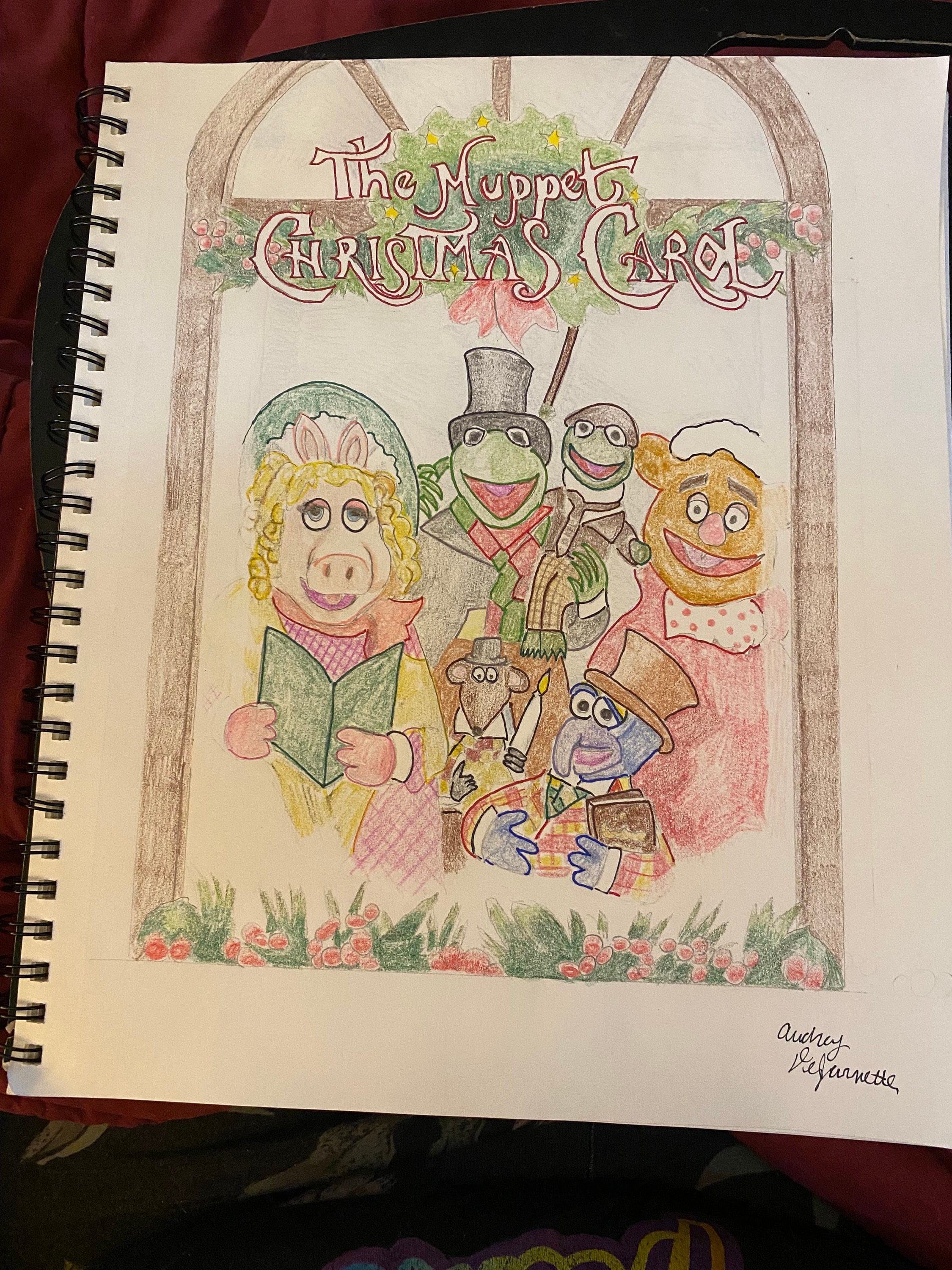 Muppet Christmas Carol Coloring Pages