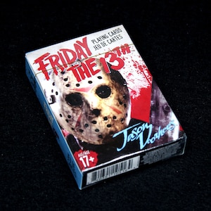  AQUARIUS Friday the 13th Playing Cards - Friday the