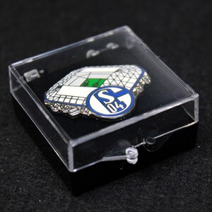 FC Schalke 04 PIN Schal Auf Schalke blau weiß Bundesliga Neu,Lizenz,Rarität