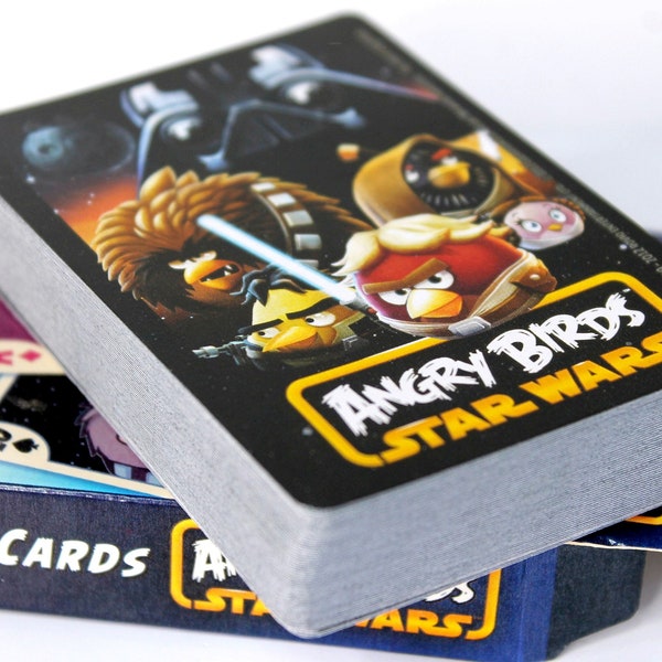 Angry Birds in Star Wars Theme Open Deck of Playing Cards - by Cartamundi