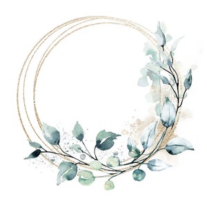 Golden Leaves Wreath Paper Napkins for Decoupage and other Crafts