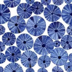 Blue Ocean Urchins Paper Napkins for Decoupage and other Crafts