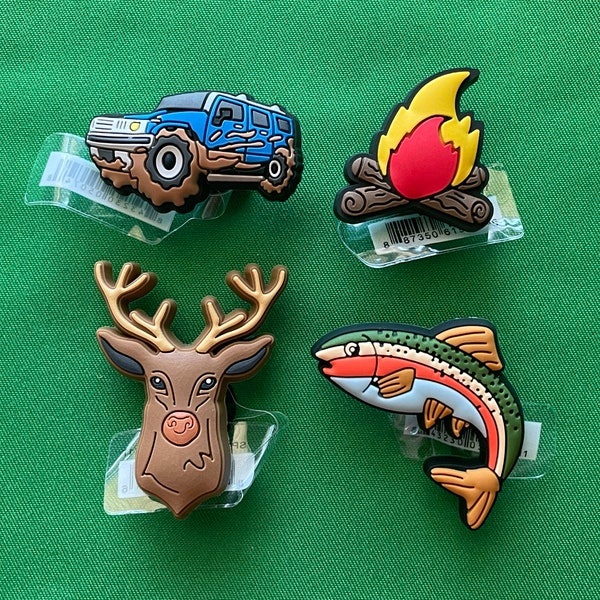 Outdoors set shoe charms