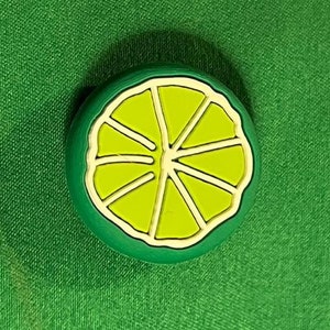 Lime Shoe Charm