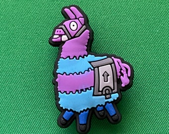 llama croc charm