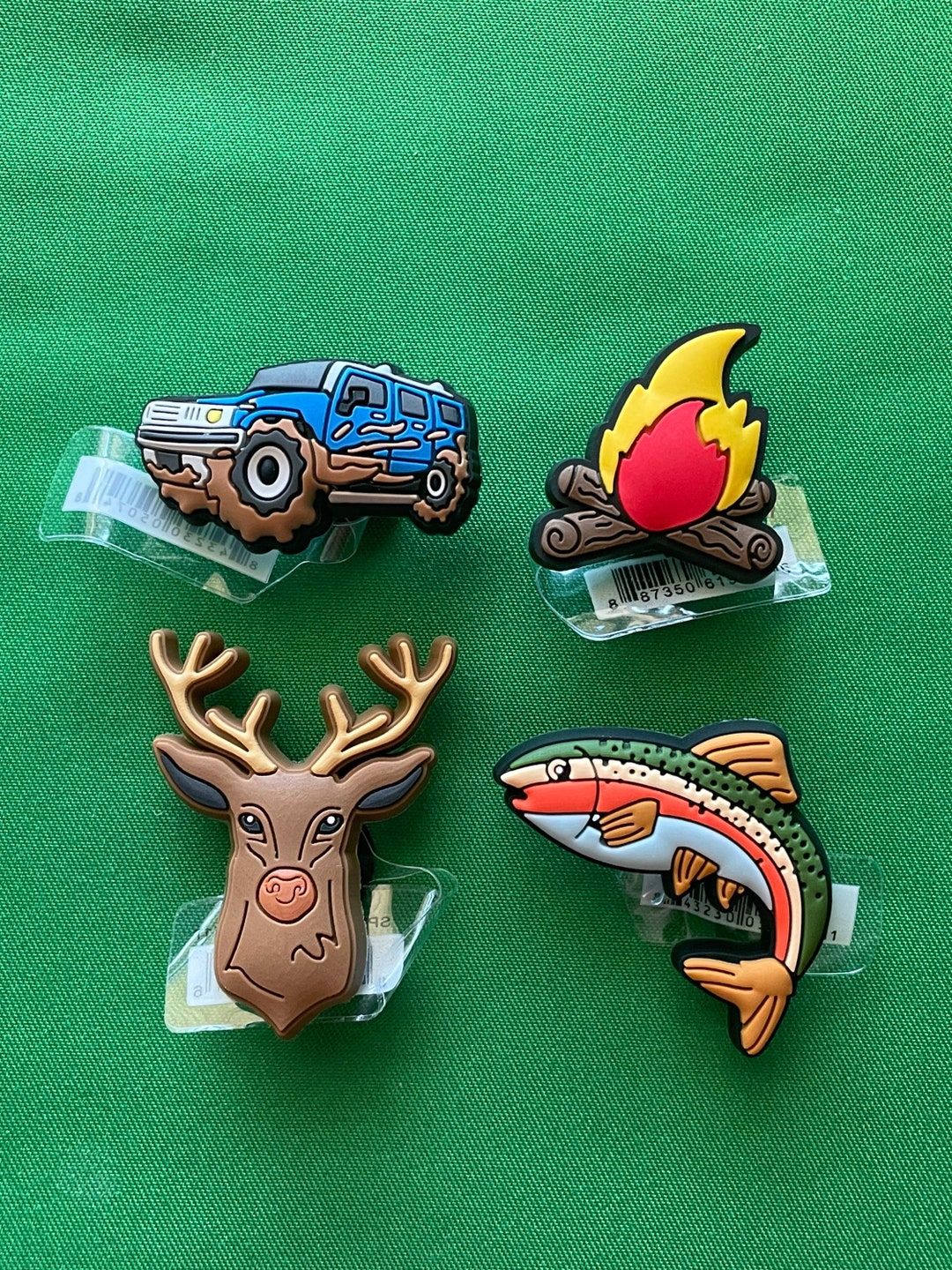 Outdoors Set Shoe Charms - Etsy