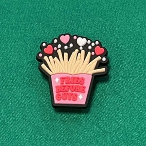 Fries over Guys shoe charm