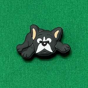 Boxer Black Large Dog Shoe Charm