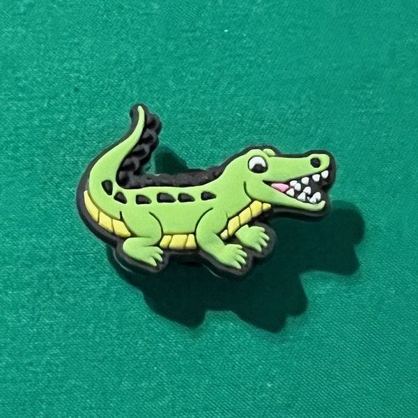 Alligator Crocodile Shoe Charm