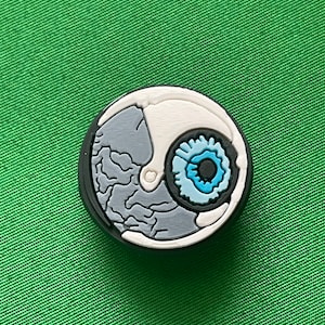 Eyeball Shoe Charm