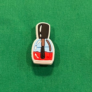 Red nail polish bottle  Make Up Cosmetic Shoe Charm