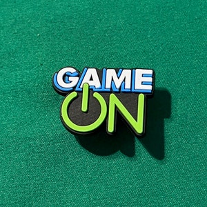 Game On Video Game Shoe Charm