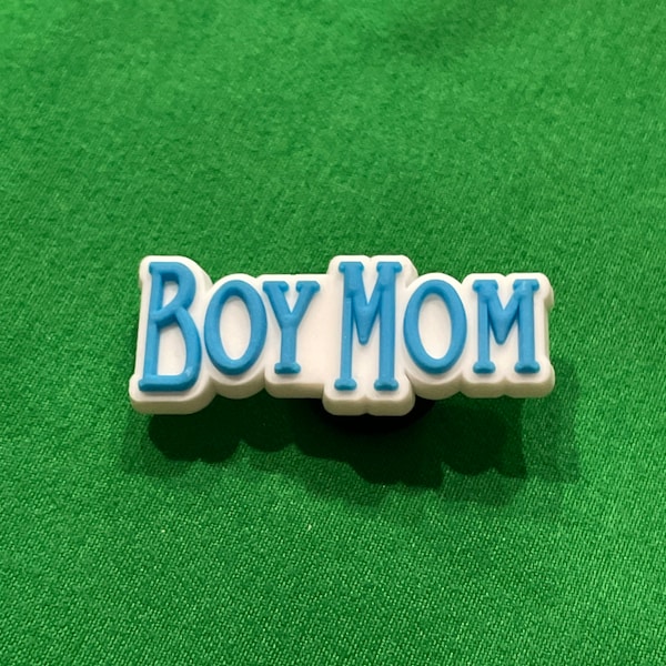 Boy Mom Shoe Charm