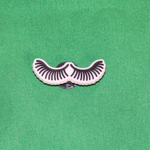 Eyelashes Fake Lashes Make Up Cosmetic Shoe Charm