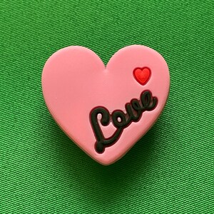 Love Heart Shoe Charm