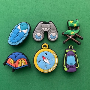 Camping Shoe Charm Set 2