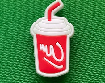 Fast Food Drink Shoe Charm