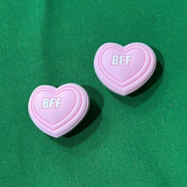 BFF Hearts Set Shoe Charms